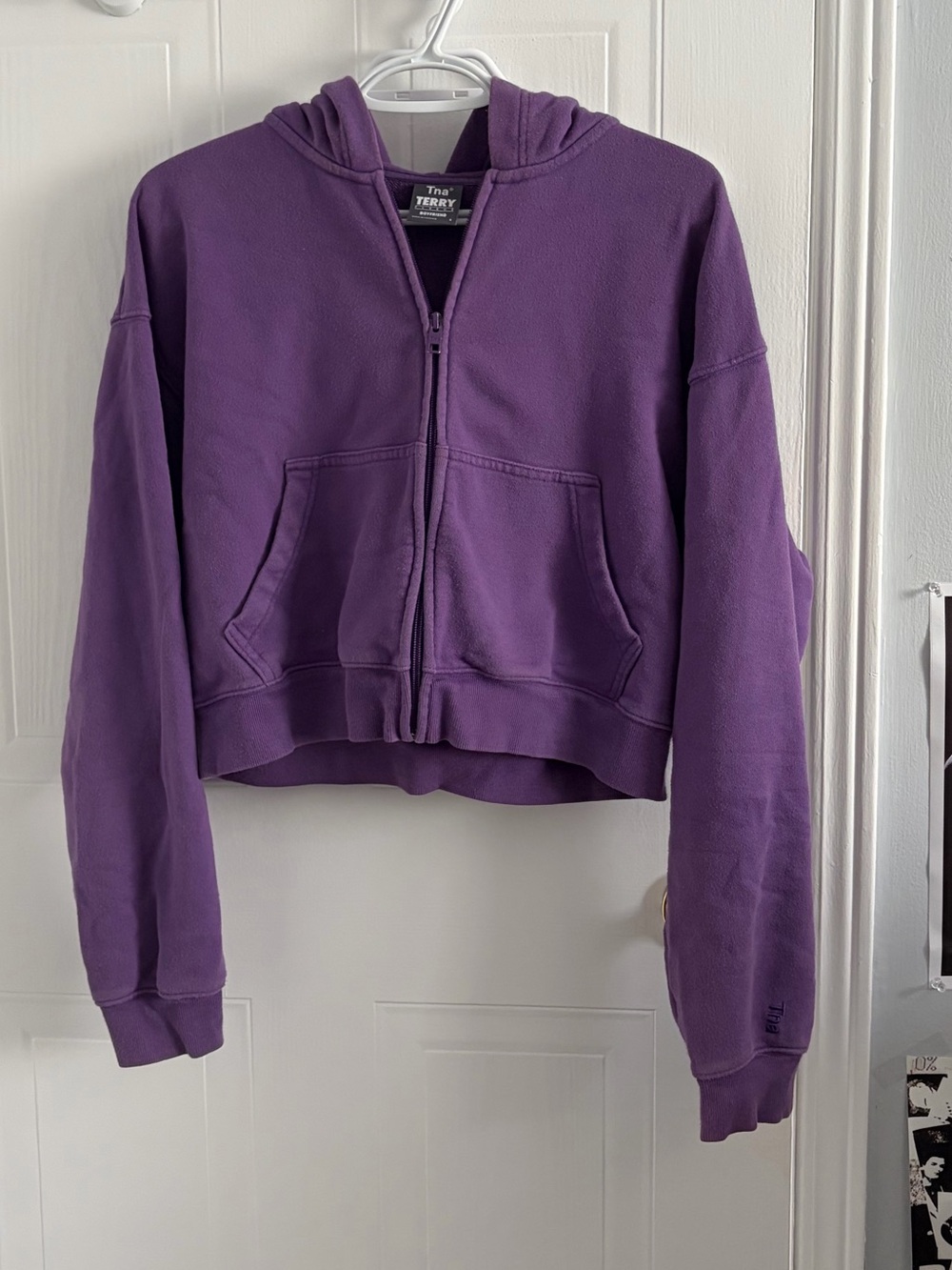 TNA Terry Fleece Boyfriend Fit Zip